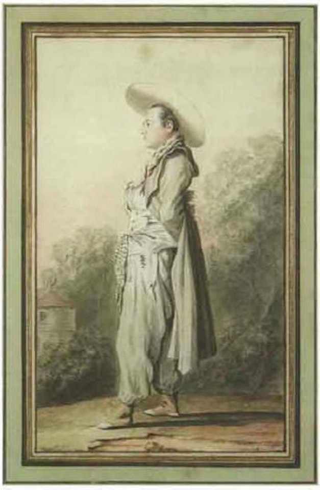 Jeune homme en costume by Louis Carrogis Carmontelle