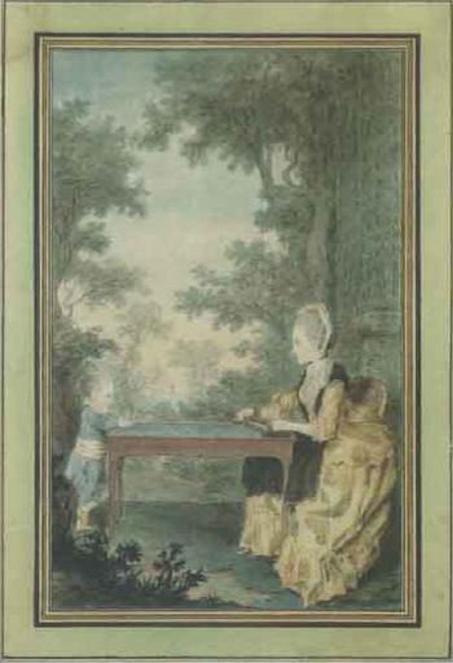 Madame de Lacombe by Louis Carrogis Carmontelle
