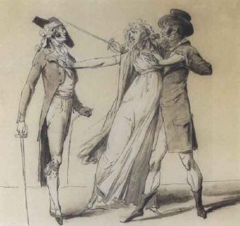 Faisons la paix by Louis-Leopold Boilly
