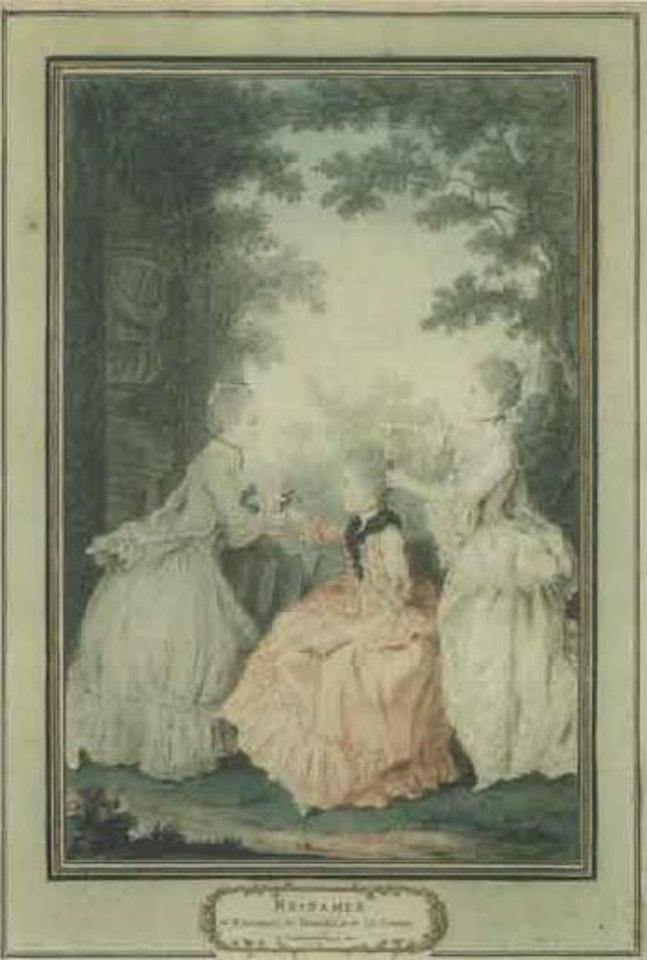 Ladies by Louis Carrogis Carmontelle