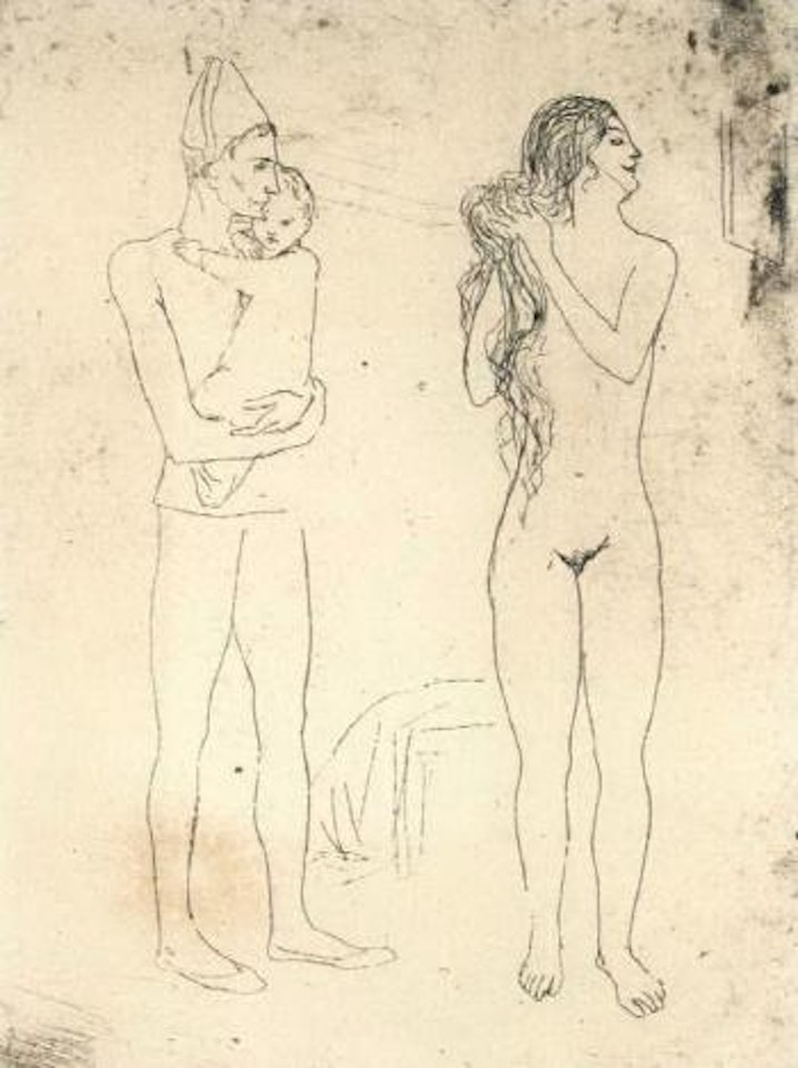 Toilette de la mere by Pablo Picasso