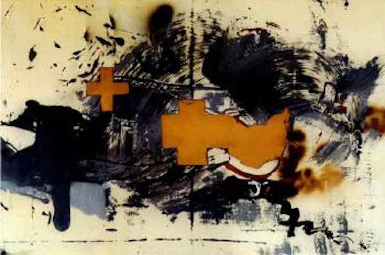 Cut-out by Antoni Tapies