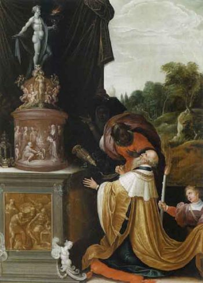 Idolatry of Solomon by Frans Francken II