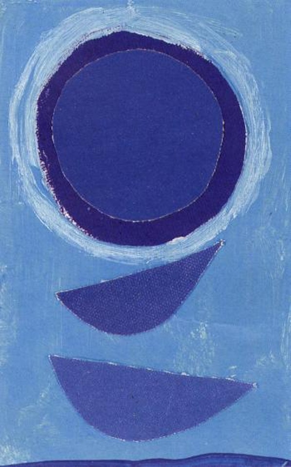 Moon blue rhythm by Terry Frost