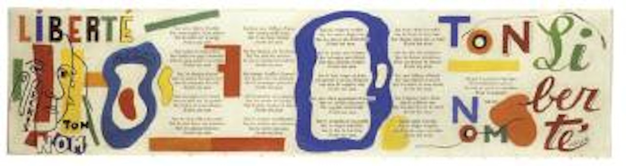 Liberte, j'ecris ton nom by Fernand Leger