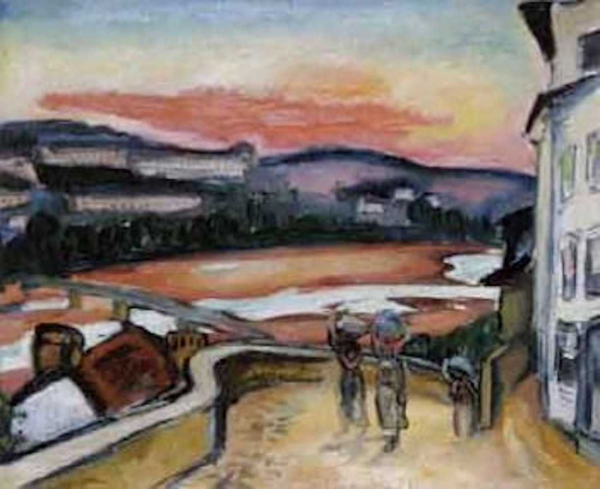 Paysage du Portugal. Soir sur le Mondego by Othon Friesz