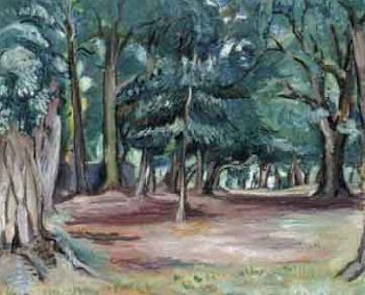 Sous bois, Cote de Grace a Honfleur by Othon Friesz