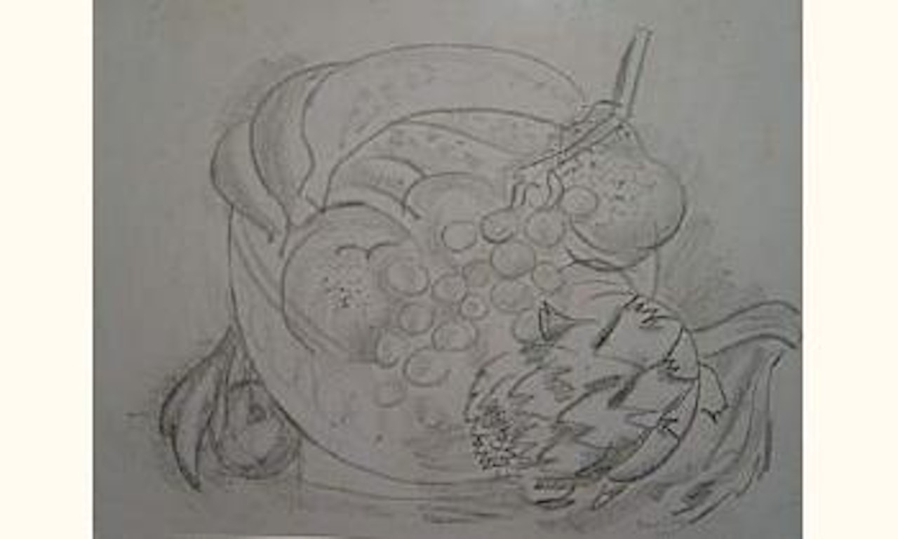 Nature morte aux legumes by Raoul Dufy