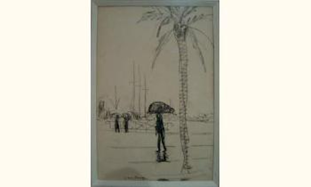 Cannes sous la pluie by Kees van Dongen