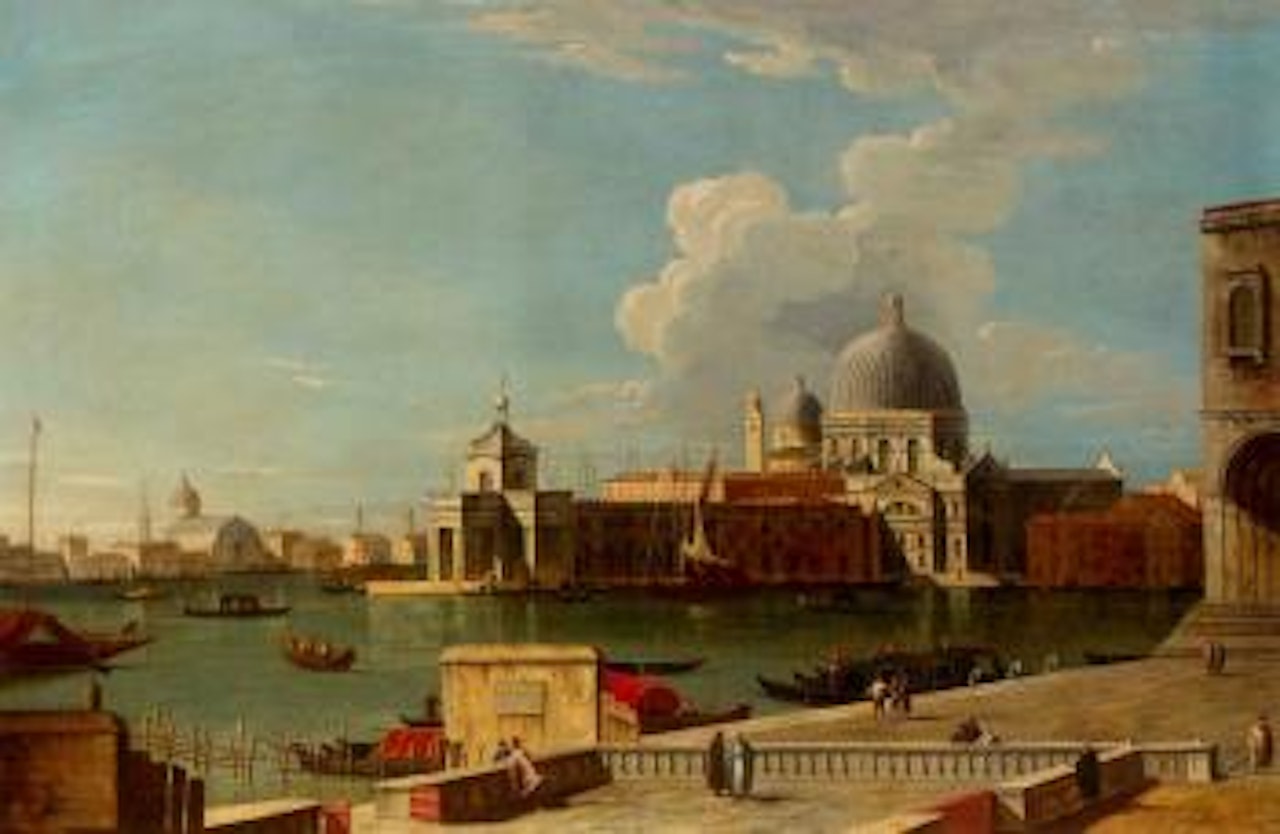 Entrance to the Grand Canal, Venice. Entrance of the Cannaregio by Michele Marieschi