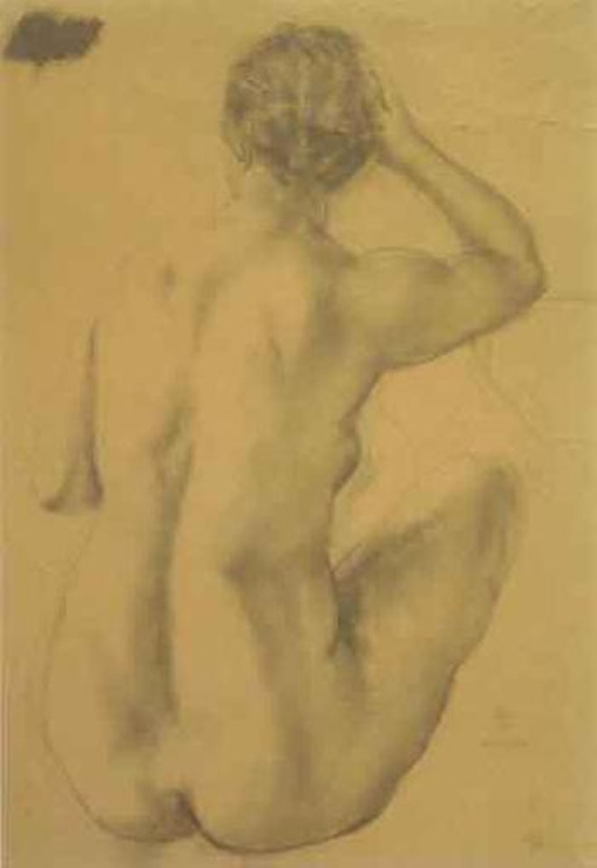 Nu de dos by Leonard Tsuguharu Foujita