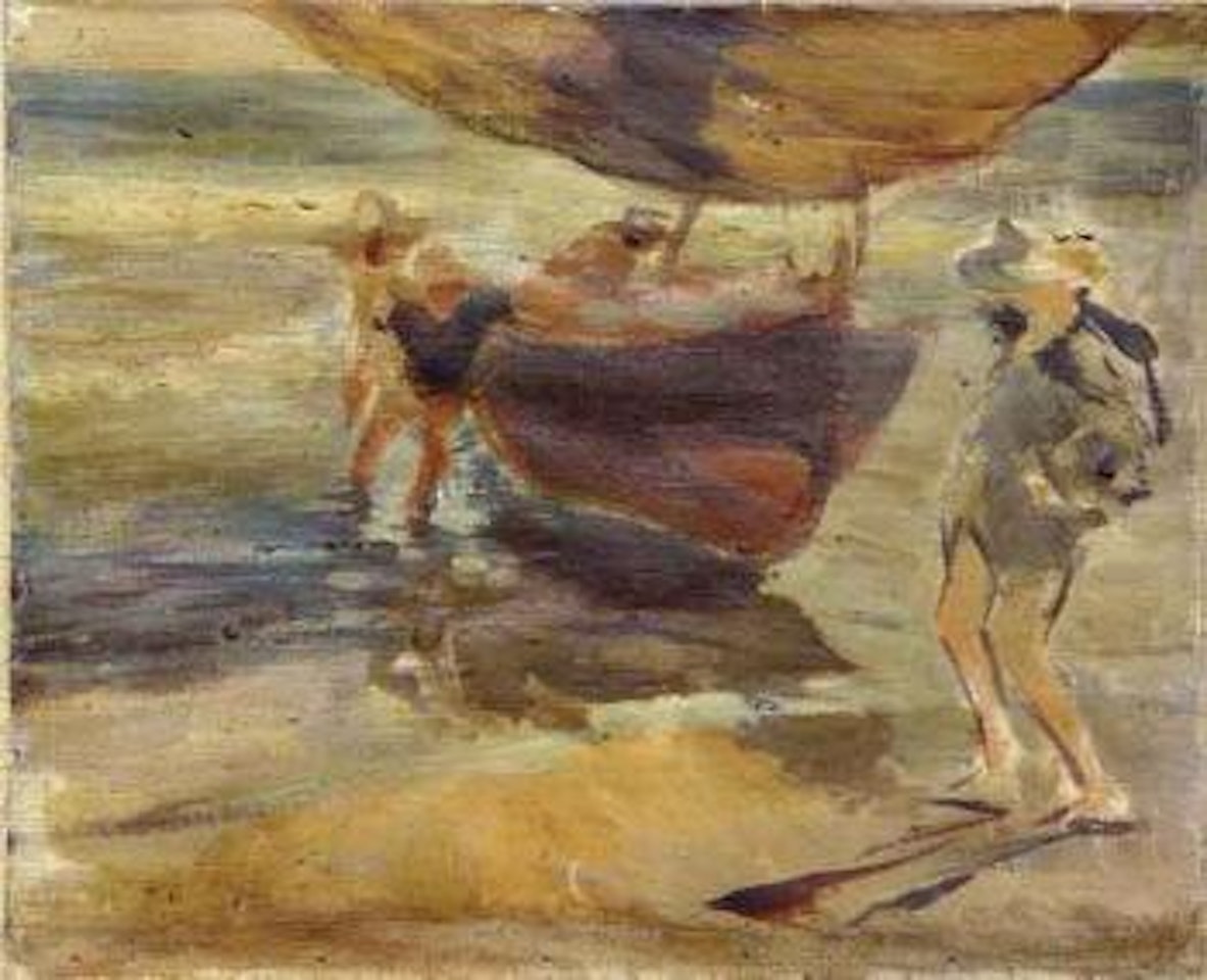 Boat by Joaquin Sorolla Y Bastida