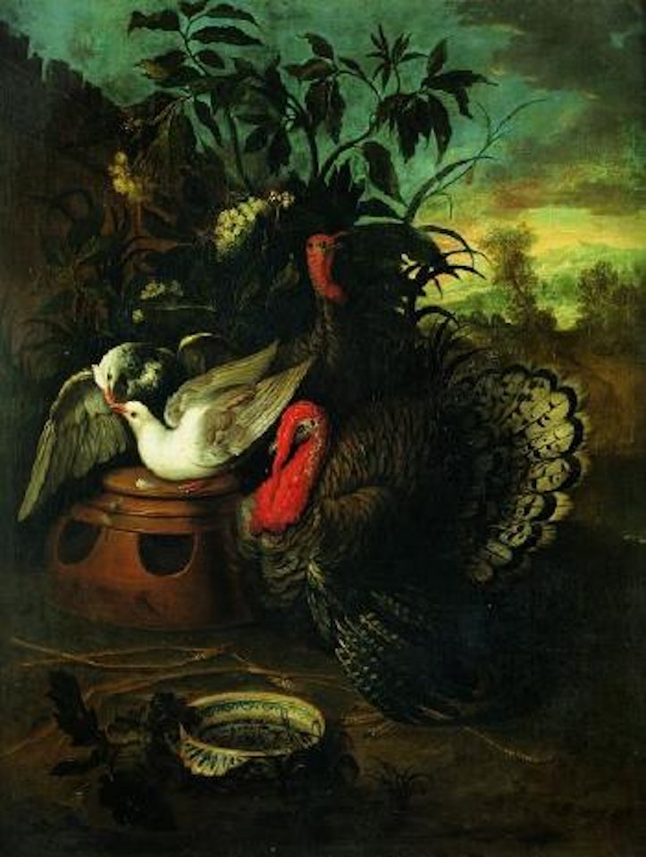 Scene de basse-cour by Jean-Baptiste Oudry