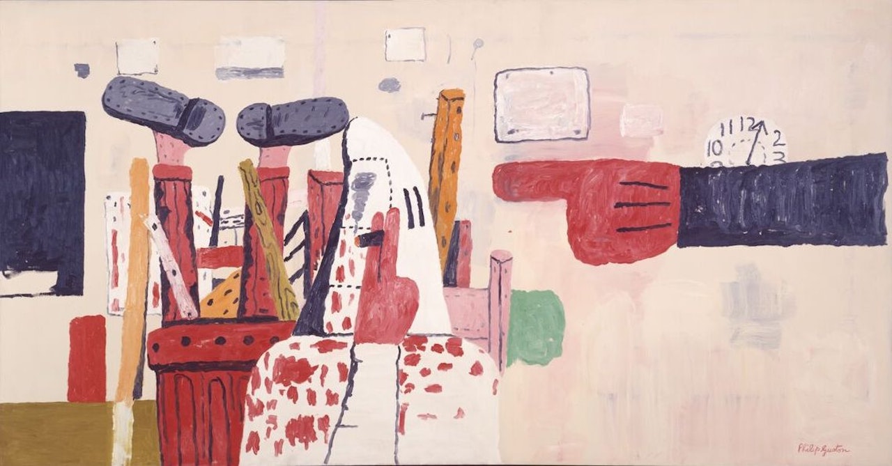 Courtroom by Philip Guston