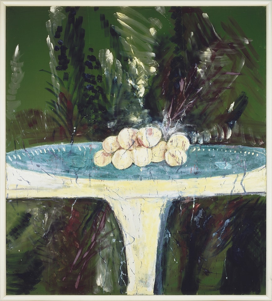 Some peaches by Julian Schnabel