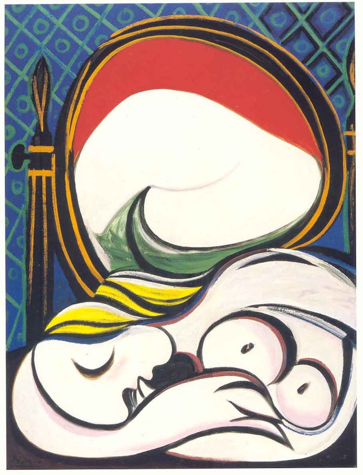 Le Miroir by Pablo Picasso