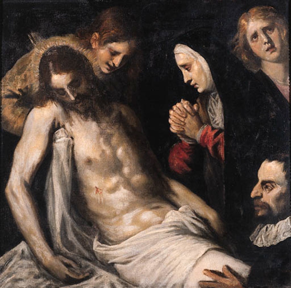 The lamentation by Jacopo Palma il Giovane