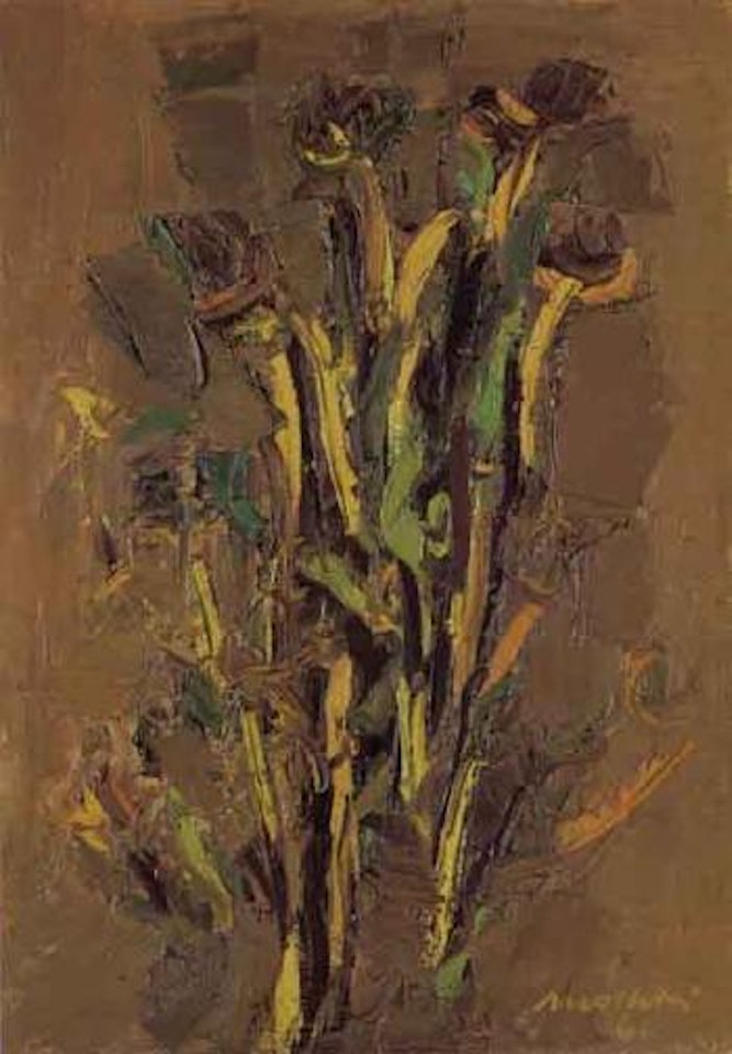 Flowers by Ennio Morlotti