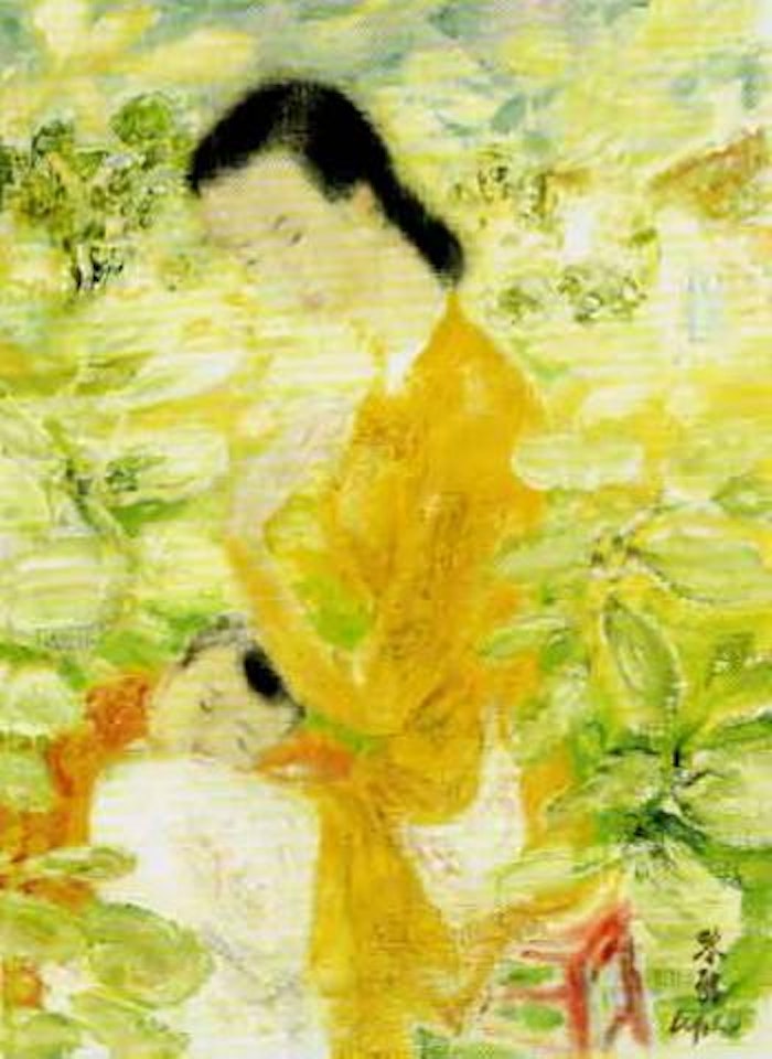 Loving mother by Le Pho