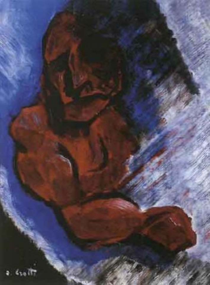 Homme rouge by Jean Crotti