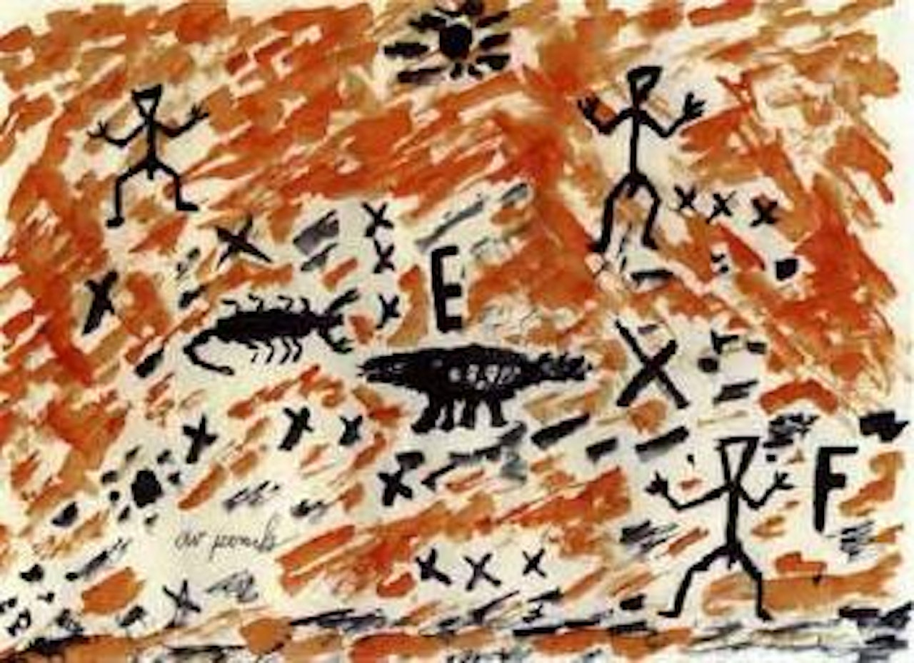 Untitled by A.R. Penck