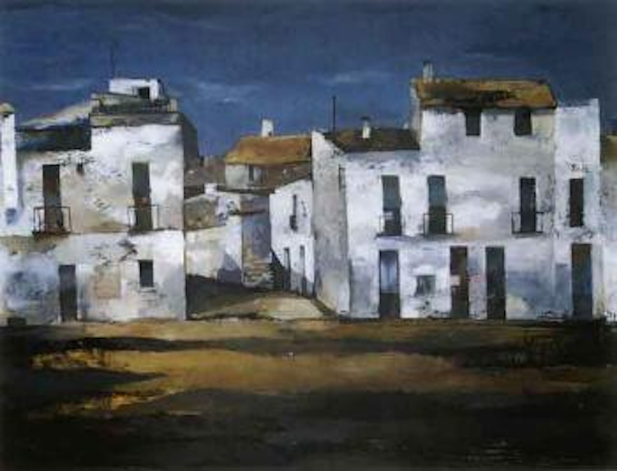 Houses in Cadaques by Ignacio Iturria