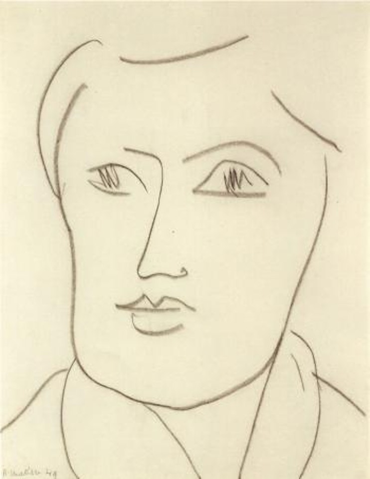 Portrait of a woman by Henri Matisse