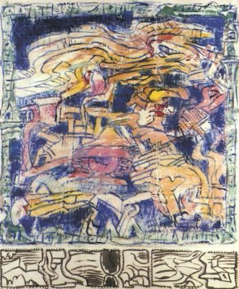 Laine vierge by Pierre Alechinsky