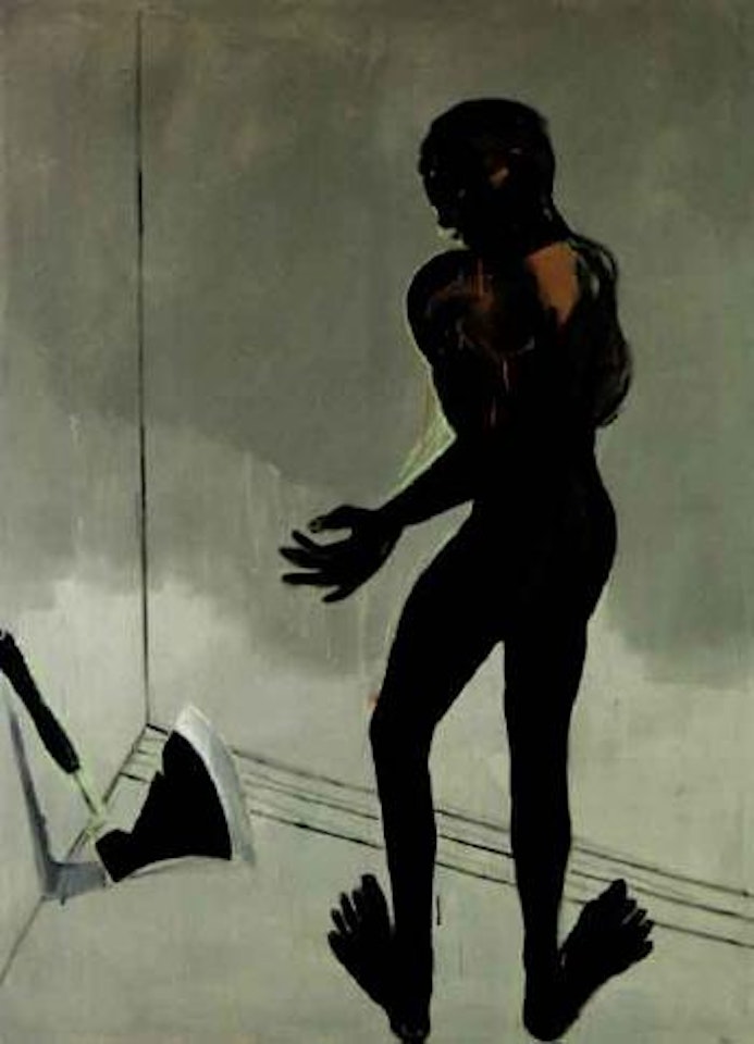 Man and Axe II by Rainer Fetting