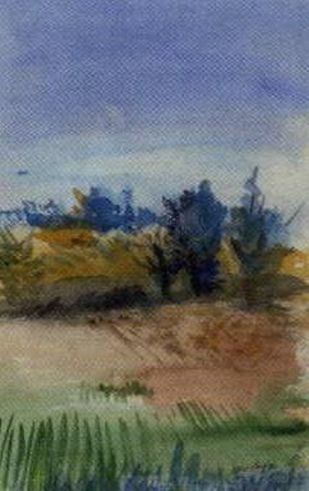 Landscape with trees by Jean Dufy