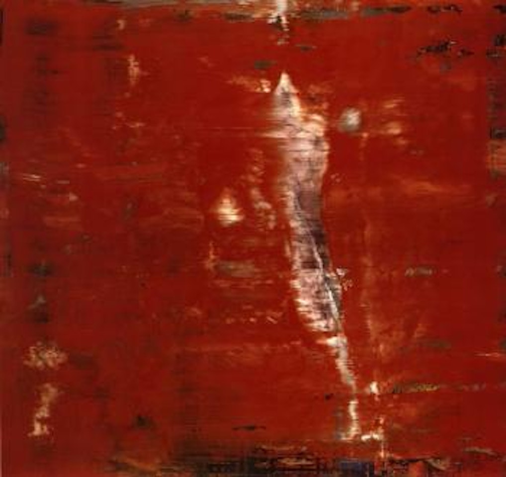 Abstraktes bild by Gerhard Richter