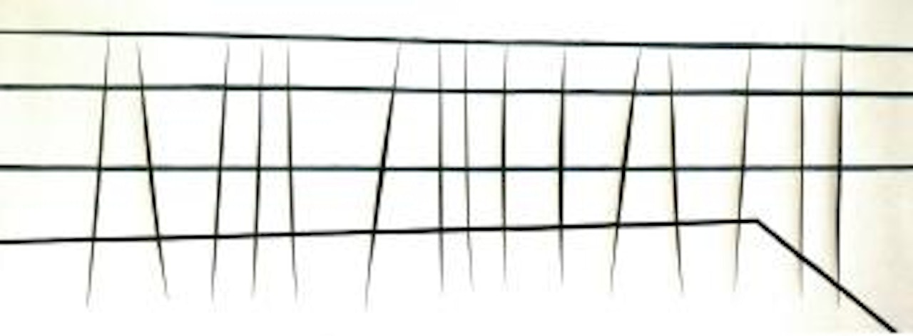 Concetto Spaziale, Attese by Lucio Fontana