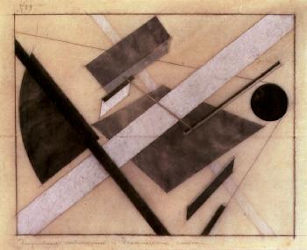 Path of Energy and Dynamic Flows by El Lissitzky