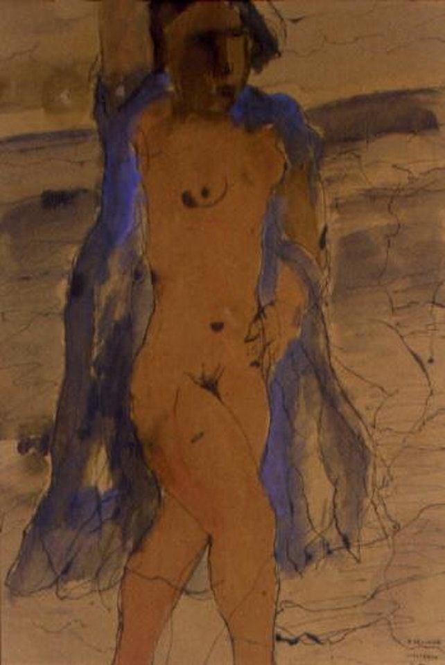 Nude by Paul Delvaux