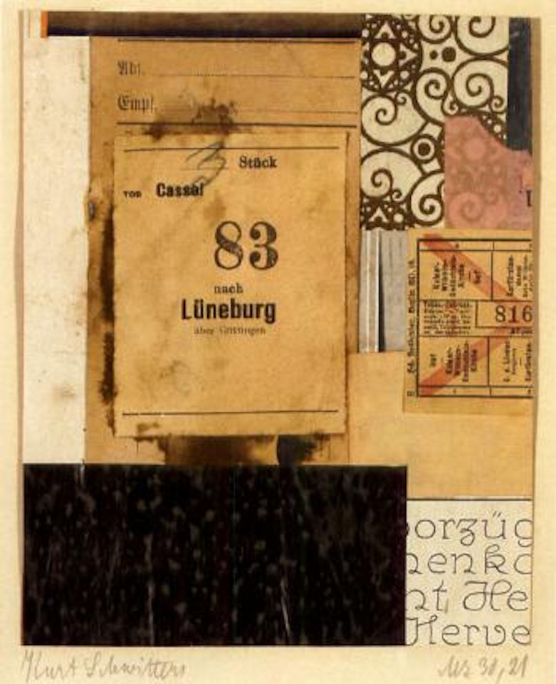 Mz 30 21 by Kurt Schwitters