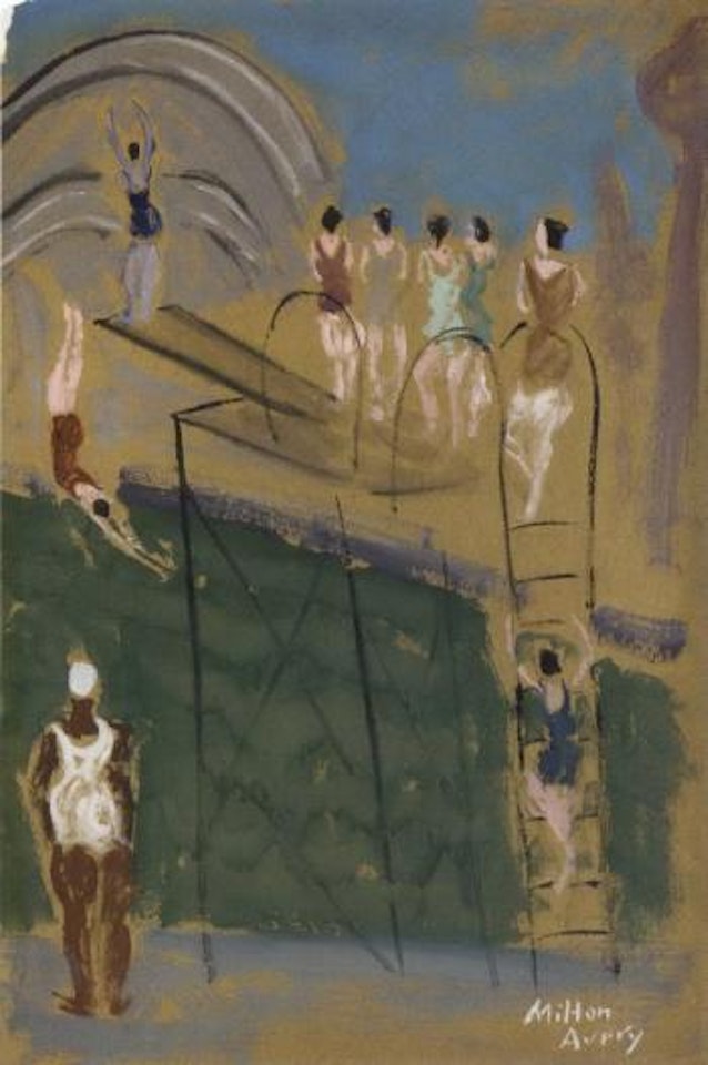 Divers by Milton Avery