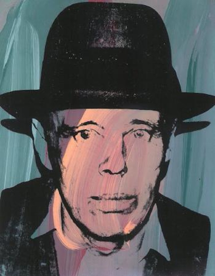 Joseph Beuys by Andy Warhol