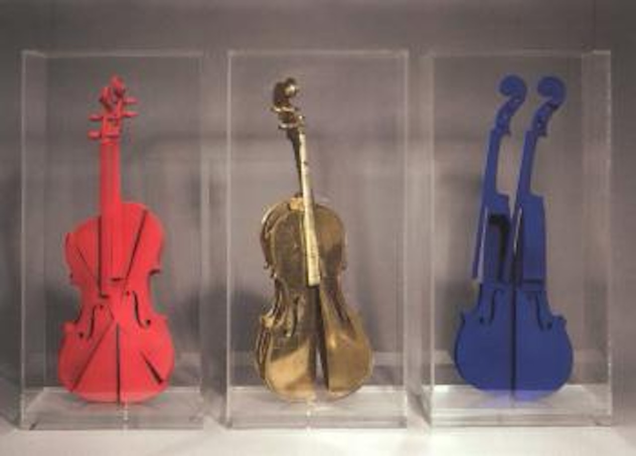 Hommage a Yves Klein by Arman