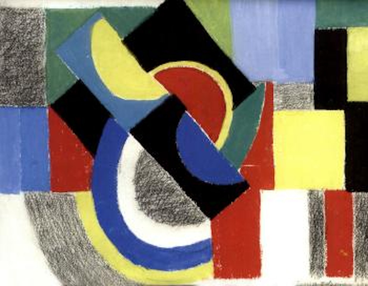 Rythme couleur by Sonia Delaunay