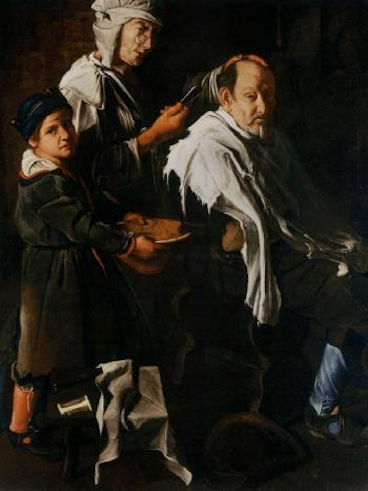 Barber by Neapolitan School