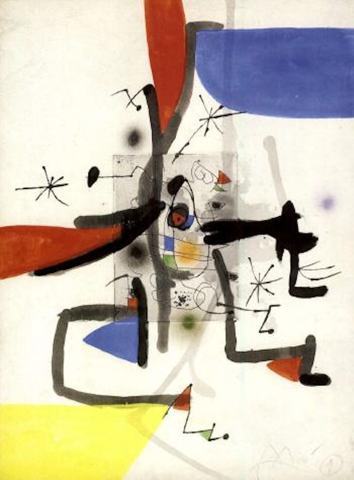 Composition by Joan Miró