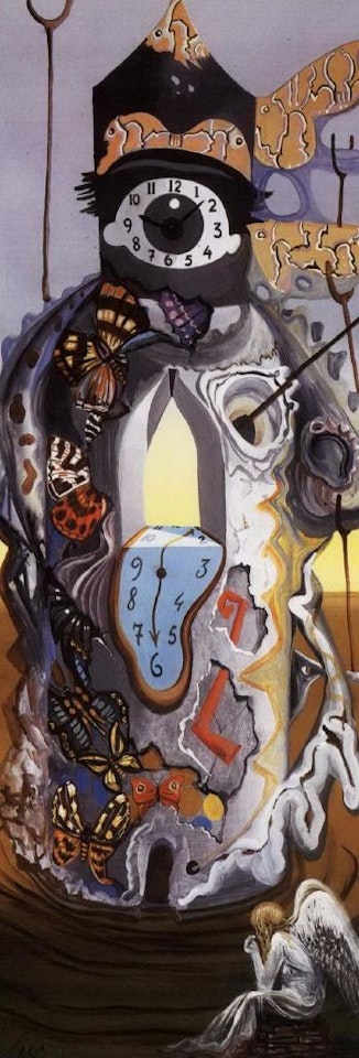 Tour des heares aux papillons by Salvador Dali