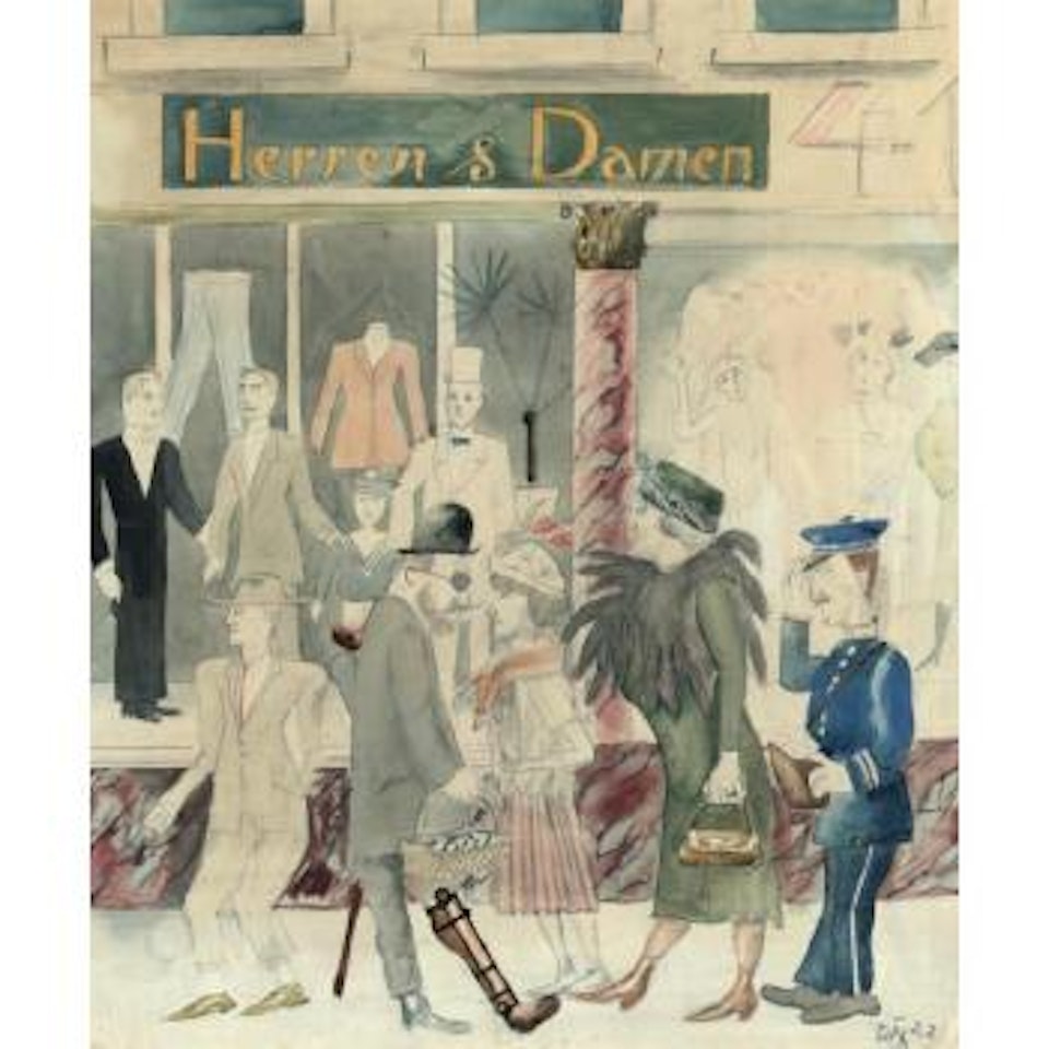Herren und damen - Gentlemen and ladies by Otto Dix