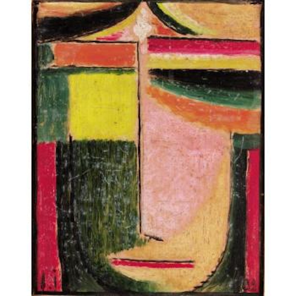 Abstrakter kopf - abstract head by Alexej von Jawlensky