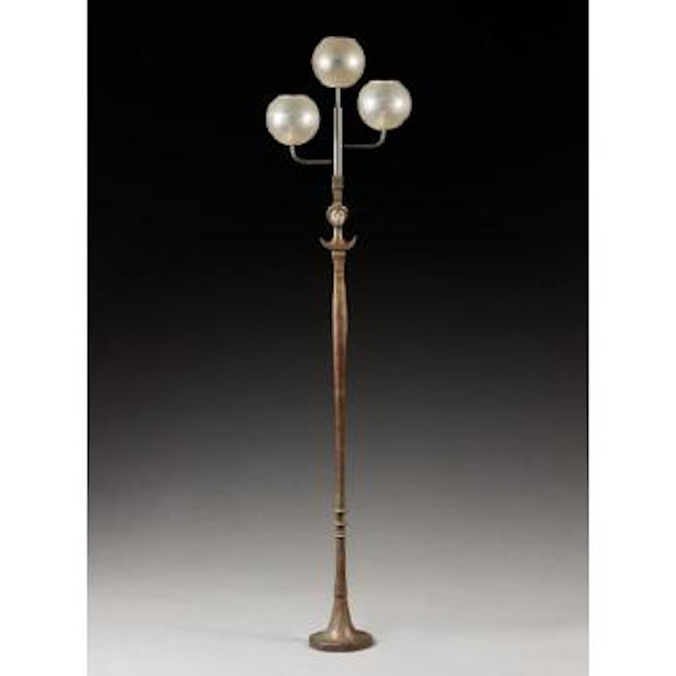 Lampadaire tete de femme by Alberto Giacometti by Diego Giacometti