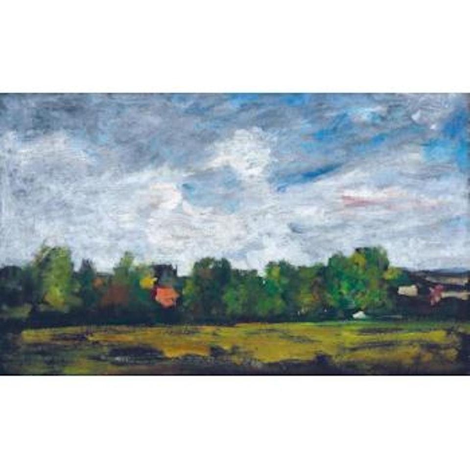 Paysage by Eugène Boudin
