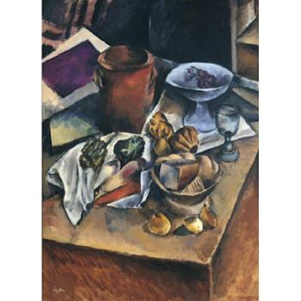 Nature morte aux artichauts by Henri Hayden