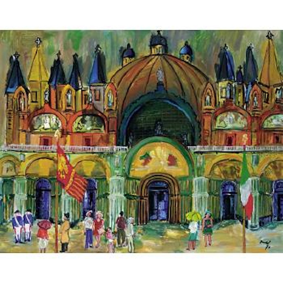 Venise Basilique Saint Marc by Carlos Nadal