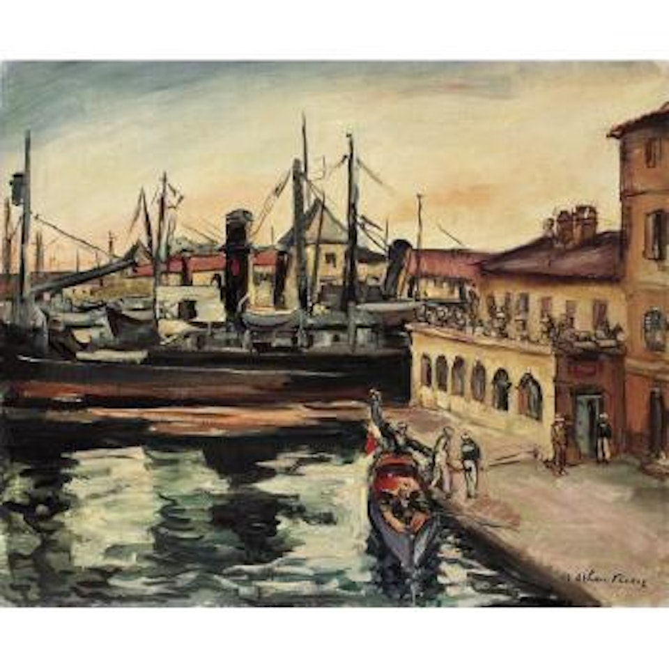 Le port de Toulon by Othon Friesz
