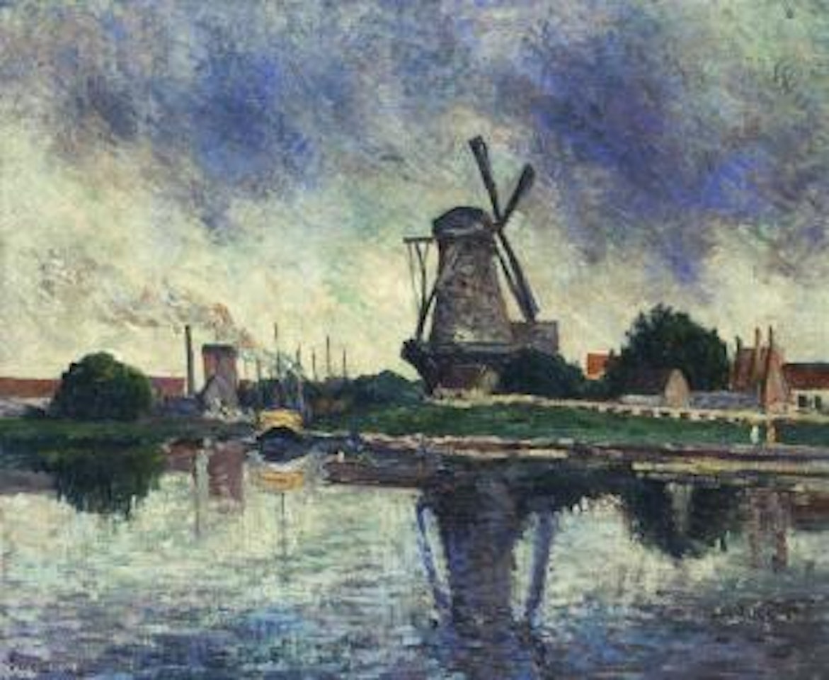 Moulin en Hollande by Maximilien Luce